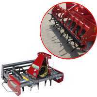 RF110 Power Harrow - 110 cm Working Width  -10 Blades Light Series - Spike Roller