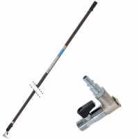 Fixed pneumatic pole made of carbon without handle, 200 m - ultra light fixed pole