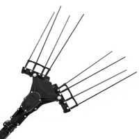 Zanon Karbonium EVO AL 200/K electric battery-powered olive harvester - 170/250 cm - Telescopic pole