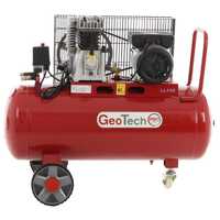 GeoTech Pro BACP100-8-2 - Belt-driven Electric Air Compressor - 2 Hp Motor - 100L - 8 bar