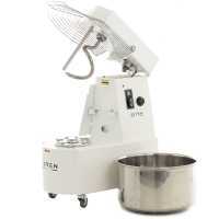 Seven Italy GHR 40 2V - Spiral mixer - 400V - With wheels and timer - 2 Speeds