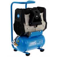 ABAC START SILENT OS7P - Silenced, oil-less, single-phase electric air compressor - Motor 0.75 HP - 6 litres