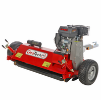 GeoTech Pro GTFM 120 LE - ATV-mounted Trailed Rough Cut Mower - Loncin G420FD