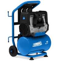 ABAC SILVERSTONE OS20P - Silenced, oil-less, single-phase electric air compressor - Motor 2 HP - 10 l