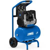 ABAC HOCKENHEIM OS20P - Silenced, oil-less, single-phase electric air compressor - Motor 2 HP - 20 l