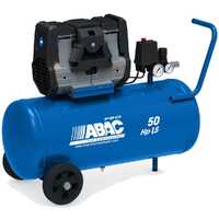 ABAC MONTECARLO OS15P - Silenced, oil-less, single-phase electric air compressor - Motor 1.5 HP - 50 lt