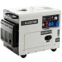 Blackstone SGB 6000 D-ES - 5.3 kW Silenced Diesel Power Generator with AVR - DC 5 kW Single-phase