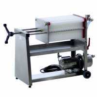 Enotecnica Pillan AF30 - Wheeled Wine Carton Filter - Stainless Steel Pump