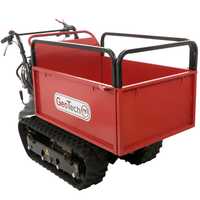 GeotechPro GeoPorter H-540E Hydro Tracked Power Barrow - Hydraulic extendable dumper truck 500 Kg