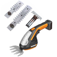 Worx WG801E.9 - 4 in 1 Battery powered grass-cutting shears - BATTERY AND BATTERY CHARGER NOT INCLUDED