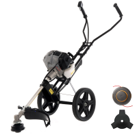 BlackStone BW-CUT 52 - Fuel mix wheeled push brush cutter