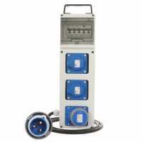 Multi-socket Adapter for Single-Phase Generators for High Inrush/Absorption Equipment (up to 7.2 KW)