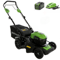 Greenworks GD40LM46SPK4 Battery-powered Electric Lawn Mower 40 V