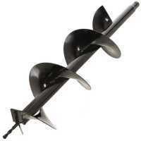 200 mm Auger Bit for Blackstone Post Hole Borers - 20 mm Transmission Coupling