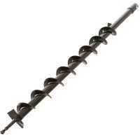 60 mm Auger Bit for Blackstone Post Hole Borers - 20 mm Transmission Coupling