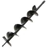 120 mm Auger Bit for BlackStone Post Hole Borers - 20 mm Transmission Coupling