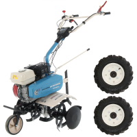 AGT 6500 - 6.5 HP Petrol Garden Tiller - Honda GX200 196cc - 2+1 Reverse Gear Gearbox