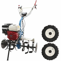 AGT 7500 - 6.5 HP Petrol Garden Tiller - Honda GX200 196 cc - 2+1 Reverse Gear Gearbox