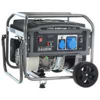 BlackStone BG 6050 - 4.3 kW Wheeled Petrol Power Generator with AVR - DC 4 kW Single-phase