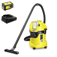 Karcher WD 3 Battery 36 V - Multi-purpose Battery Vacuum Cleaner - Wet and Dry - Blower