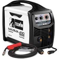 Telwin Maxima 200 Synergic Inverter Wire Welding Machine - for MIG-MAG/FLUX/BRAZING/MMA/TIG DC- LIFT - GAS/NO GAS