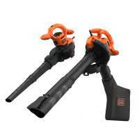 BLACK+DECKER BEBLV260 3-in-1 Leaf Blower - Garden Vacuum - Shredder