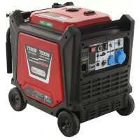 Geotech-Pro PTGA 9000 - 7.5 kW Wheeled Silenced Petrol Power Generator with AVR - DC 7 kW Single-phase