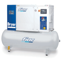 Fiac NEW SILVER D 10/300 - Rotary-screw Air Compressor - Integrated Dryer