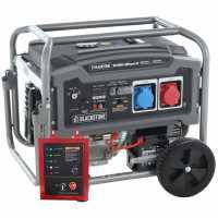 BlackStone BG 9050 - 6.6 kW Diesel Power Generator with AVR - DC 6 kW Full-power + ATS
