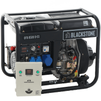 BlackStone OFB 8500 D-ES - 6.3 kW Diesel Power Generator with AVR - DC 6 kW Single-phase + ATS