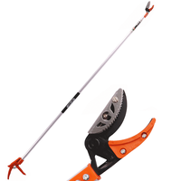 GeoTech FP-180- Pruning Shears on fixed pole with Cut and Hold system