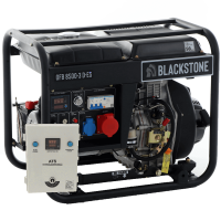 BlackStone OFB 8500-3 D-ES - 6.3 kW Diesel Power Generator with AVR - DC 6 kW Three-phase + ATS