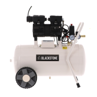 BlackStone SBC 50-10 - Silenced Electric Air Compressor