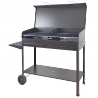 Seven Italy Vanessa 2G - Handmade charcoal barbecue - 2x 47.5x37 cm