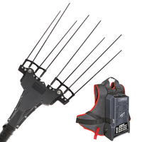 Zanon Murcielago R AL300 - Electric Lithium Battery-powered Olive Harvester - Telescopic Pole 210 - 340 cm - 50.4V 15.9 Ah