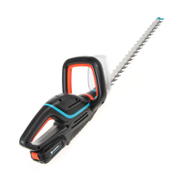 Gardena ComfortCut P4A 50/18V-2Ah Lithium Battery Hedge Trimmer, 50 cm Blade - 20mm Tooth Opening