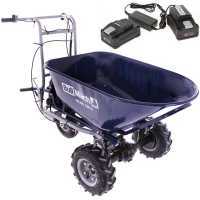 BullMach Helios 230 D Electric Wheelbarrow with 2 Batteries 48V 2Ah