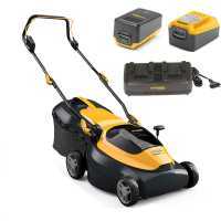 Stiga Collector 140 AE Kit - Battery lawnmower - 2x20V/4.0Ah - Cutting 38 cm
