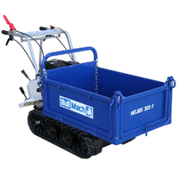 BullMach Helios 320 F Tracked Power Barrow with Tipping Sides - 320 Kg Capacity