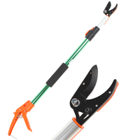 GeoTech FP 80-120 EVO - Scissors on telescopic pole with cut-and-hold system