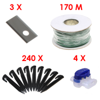 Original Einhell installation kit for 700 m² surfaces