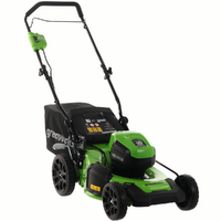 Greenworks GD40LM46HPK4 Battery-powered Electric Lawn Mower - 40 V 4Ah