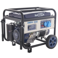 BullMach AMBRA 6500 - 5.5 kW Wheeled Petrol Power Generator with AVR - DC 5 kW Single-phase
