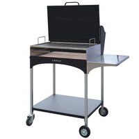 Famur BK 8 Elite - Wood and charcoal barbecue