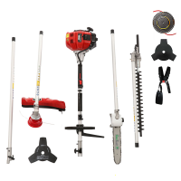 GeoTech GT-2 43 L - Multifunction petrol brush cutter
