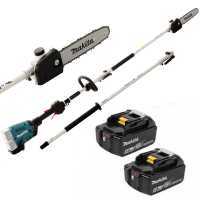 Makita DUX60 36V Multi-tool Battery-powered Pruner on 108 cm Extension Pole - Batterie 2x18 V 3Ah
