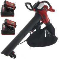 Einhell GE-CL 36/230 Li E Leaf Blower - Garden Vacuum - Shredder - 18 V/2.5 Ah Batteries and Charger Included