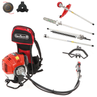 GeoTech GT-2 52 BP - Petrol brush cutter multifunction backpack brush cutter