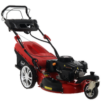 GeoTech Pro S58-3 BMSWGE L225 Self-propelled Petrol Lawn Mower, Swiveling Single Wheel