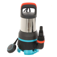 Submersible Pump for dirty and clear water Gardena 2 in 1 - 15000 - art. 9048-20 - in STAINLESS STEEL